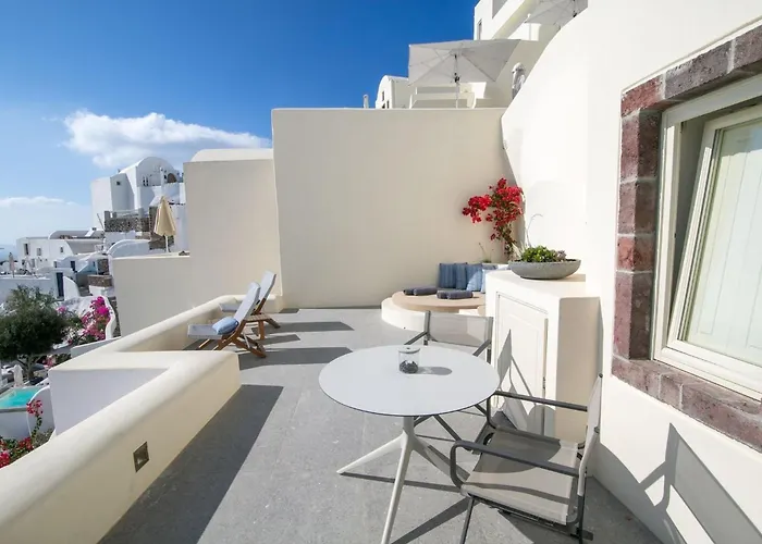 Villa Elegant Santorini Spyros Demi Private Hot Tub *