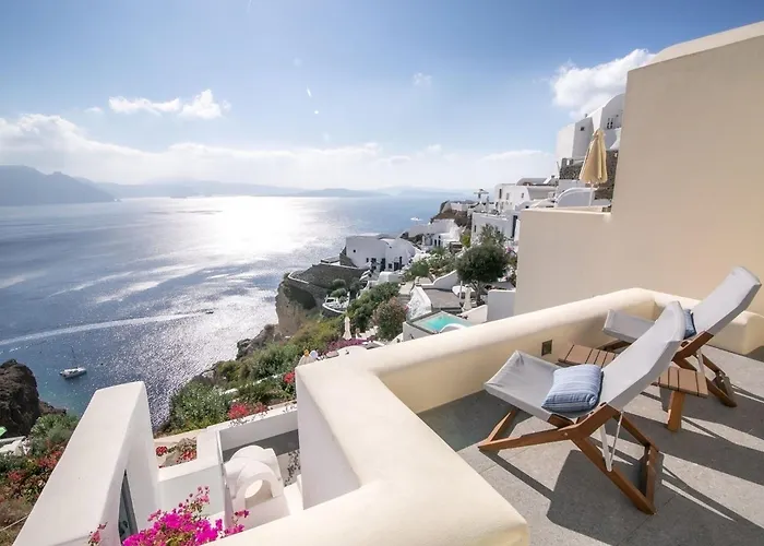 Villa Elegant Santorini Spyros Demi Private Hot Tub